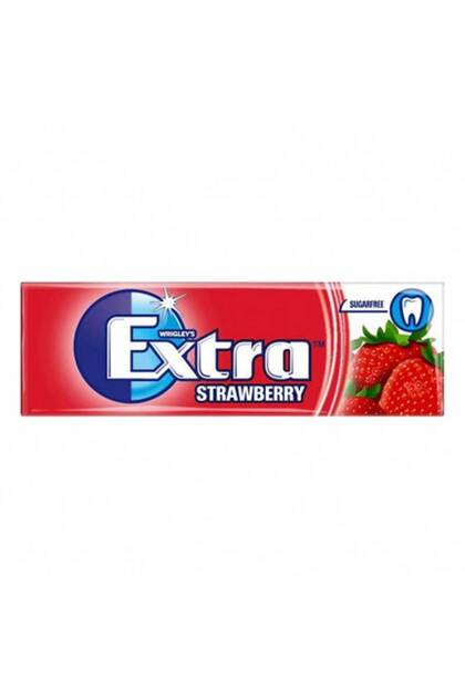 Extra Strawberry Sugar Free Chewing Gum 14g