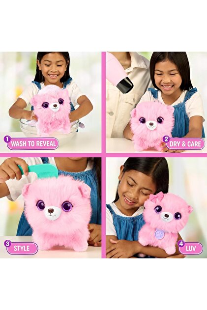 Empressco Scruff a Luvs Pink Surprise Pet Yıkanabilen Gizemli