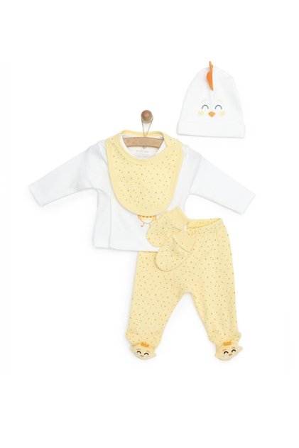 Yellow Chick 5-Piece Hospital Discharge Set (Newborn)