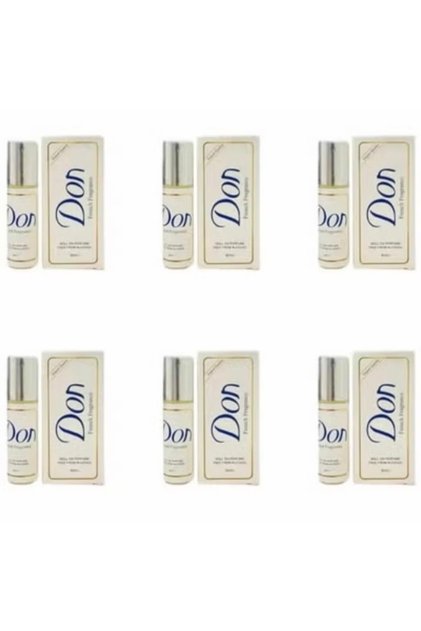 French Fragrance Roll On Perfume 6ml 6 Pcs