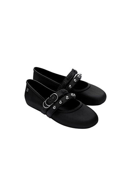 Soft Ballerina Studs Ad Girl - Women Ballet Flats Black 37049