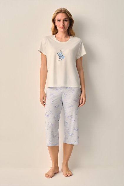 Rowena Capri Shorts Pajama Set