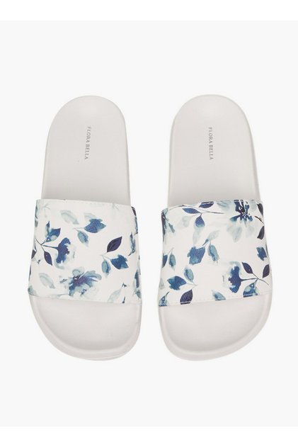 Women Floral Print Slides