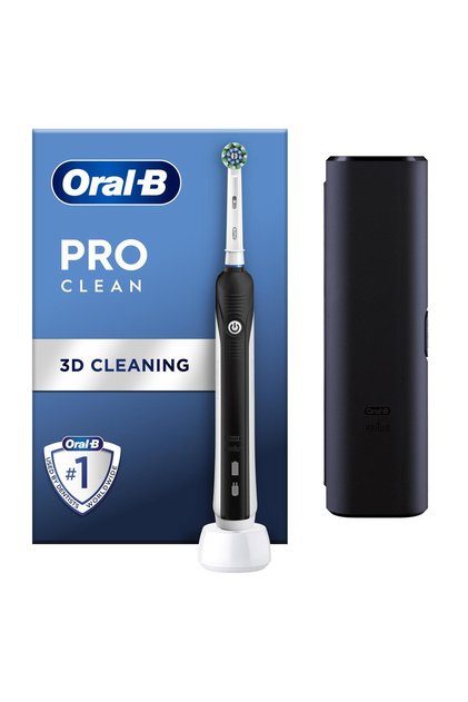 Pro Clean Şarjlı Diş Fırçası Siyah + Seyahat Kabı