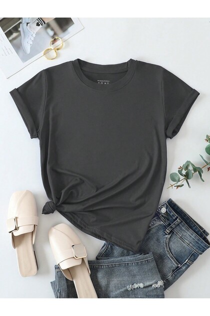 Women's Plus Size Basic T-Shirt