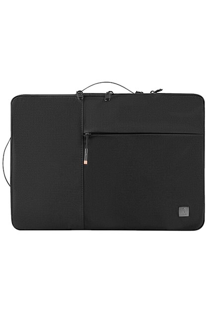 Alpha Double Layer Sleeve Bag For 14" Laptop - Black