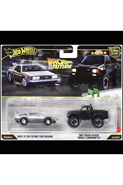 HOT WHEELS Premium Car Culture Auto's Back to the Future DeLorean