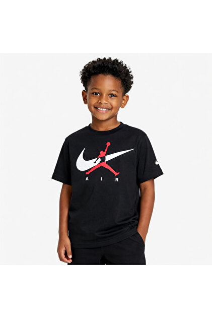 JORDAN JUMPMAN キッズセットアップ 90 Nike Nike Jordan Jumpman Çocuk Siyah Tişört (95F481-023) - Fiyatı