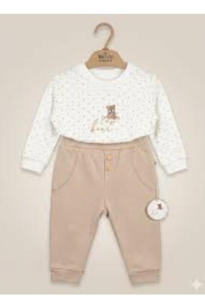 2-Piece Set New so Bear Beige - Ecru