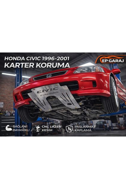 HONDA CİVİC İES 1996-2001 MODEL UYUMLU KARTER KORUMA MUHAFAZA ALT KORUMA