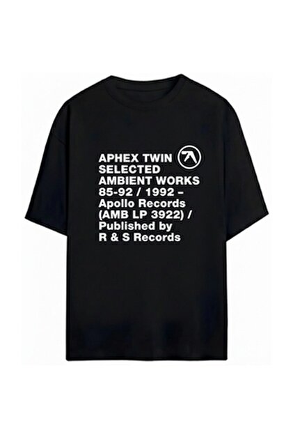 Crazy Aphex Twin Logo Oversize Tişört - Fiyatı, Yorumları