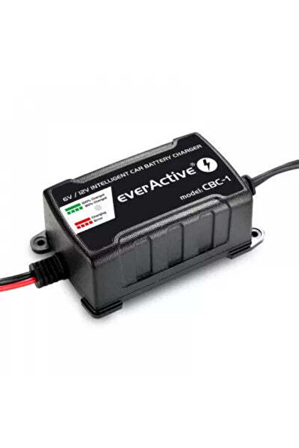 Încărcător inteligent pentru baterii EverActive CBC-1, 6V/12V, 1A/1.2A