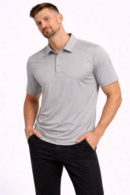 Combat Tactical Casual Technical Fabric Polo Collar T-Shirt – Breathable Stretchy Outdoor T-Shirt-825