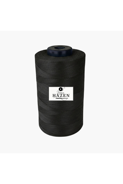Black Color 120 Number Sewing Thread 5000 Meters