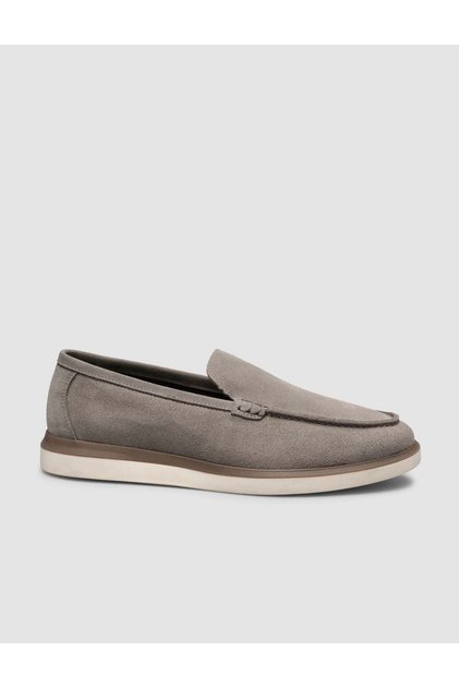 100% Genuine Leather Sand Suede Men's Casual Shoes