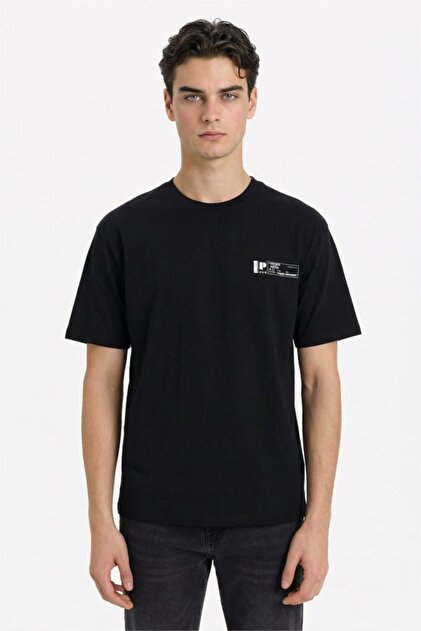 Defacto Erkek T-shirt F8170AX/BK81 BLACK - Fiyatı, Yorumları