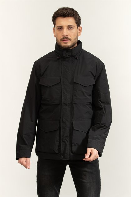 LW Packable Field Jacket Erkek Mont Siyah