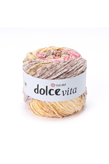 Dolce Vita - Knitted Yarn Ebruli̇-3417