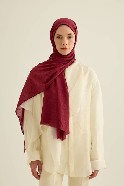 Wind Pattern Aya Puff Shawl
