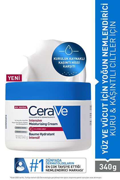 CeraVe Hyalüronik Asit & Seramid & Hidro-üre İçerikli Kuru Ciltler