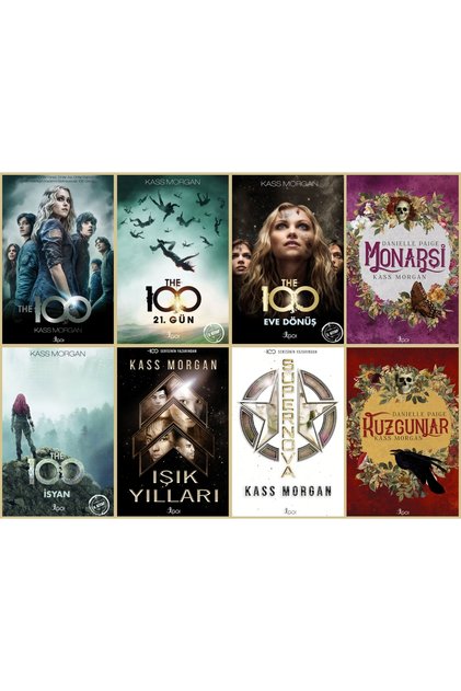 Kass Morgan</DNTCTMS>  the 100 Light Years Supernova Ravens Monarchy Book Set