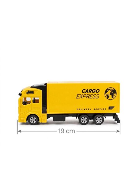 Tıfıl Toys Kargo Lojistik Temalı Çek Bırak Dorse Kapısı Açılabilir