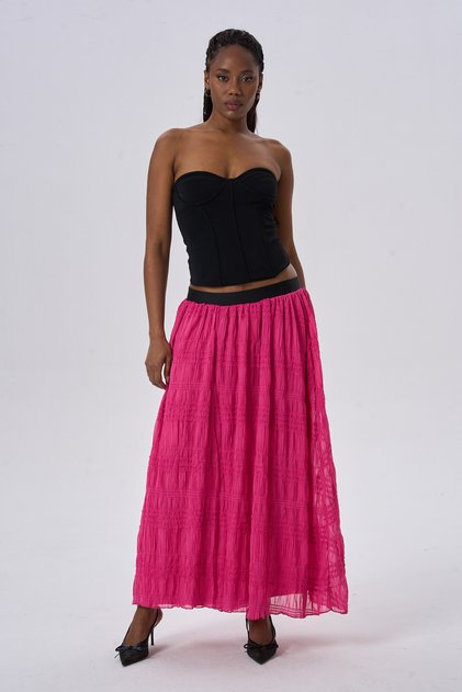 Elegant Design Daily Comfortable Stylish Pleated Skirt