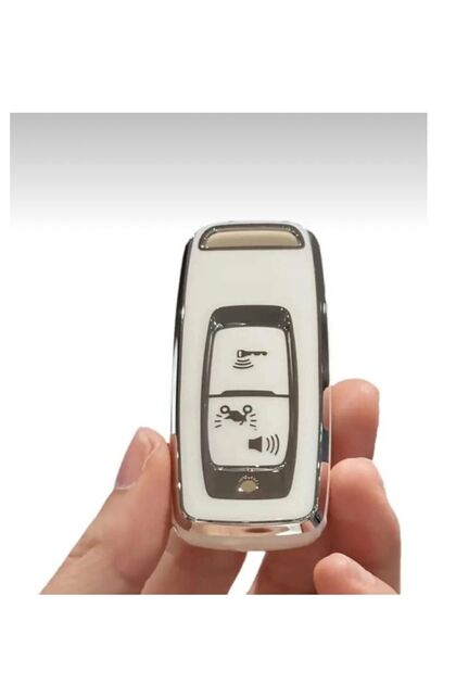 Honda Pcx 21-22-23-2024-2025 Model Nano Key Case Cover White Silver / Not Suitable for Forza