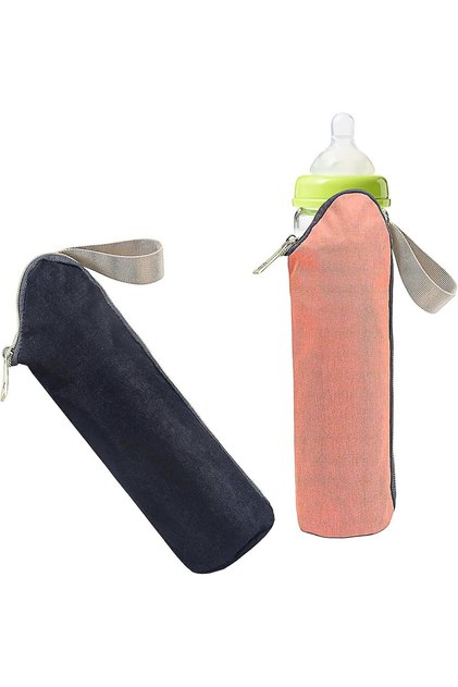 Geantă termic pentru biberoane (set de 2) - Companion practic pentru biberoane de călătorie, potrivită pentru 350 ml