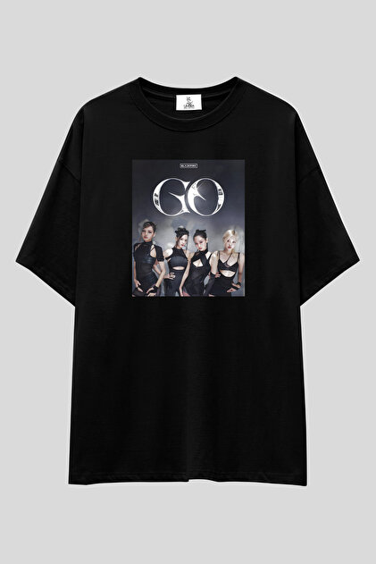 Grove Fashion Blackpink Jisoo İn Your Area Unisex Ovesize T-Shirt