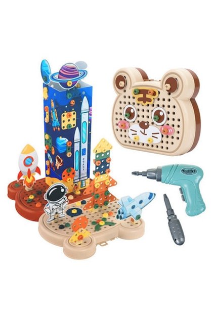 Set de construcții 3D cu 161 de piese