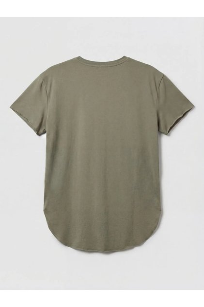 Koor Sport Women's Khaki Crew Neck Oversized Sports T-Shirt