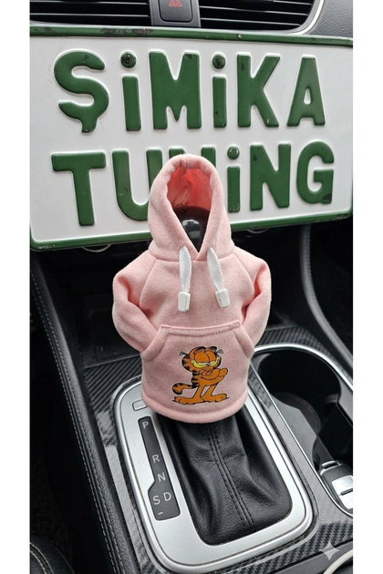 Garfield Gearshifter P Fleece - Hoodie Gearshifter Cover - Fleece Inside Gearshifter Outfit