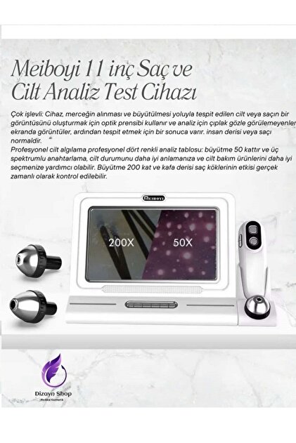 Lusso Cosmetics A3 PRO CİLT ANALİZ CİHAZI - Fiyatı, Yorumları