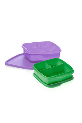 Tupperware 中型保存容器 グリーン・パープル Tupperware Kompakt Kuru Gıda Saklama Kabı Siyah 850 ml - Fiyatı