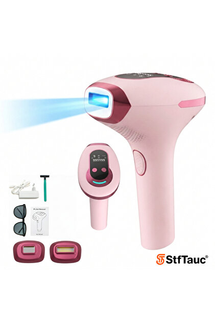 Epilator IPL,Epilare Definitiva Fara Durere,9 Niveluri , Moduri HR/SC/RA, 999.999 Impulsuri