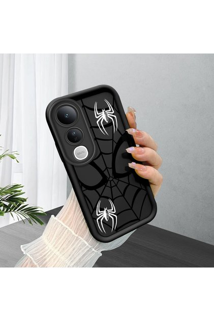 Vivo V50 Lite 4G/5G Compatible Classic Spider-Man Printed , Stylish and Compatible, Shock-Absorbing Silicone Case