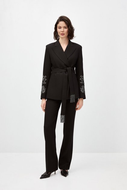 Nakışlı Blazer Takım