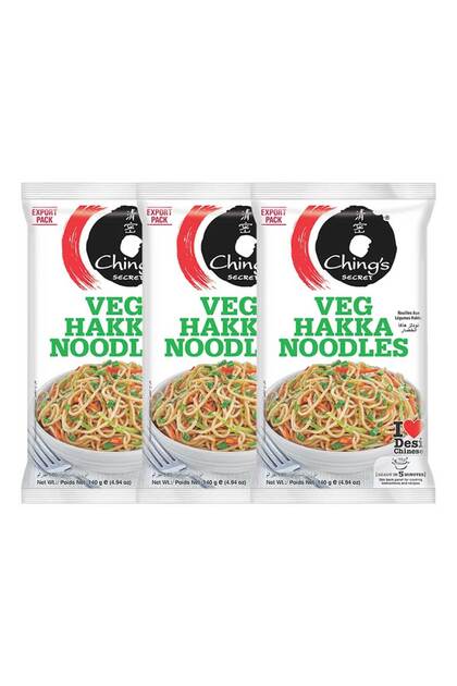 VEG HAKKA NOODLES ASTD 3x140G