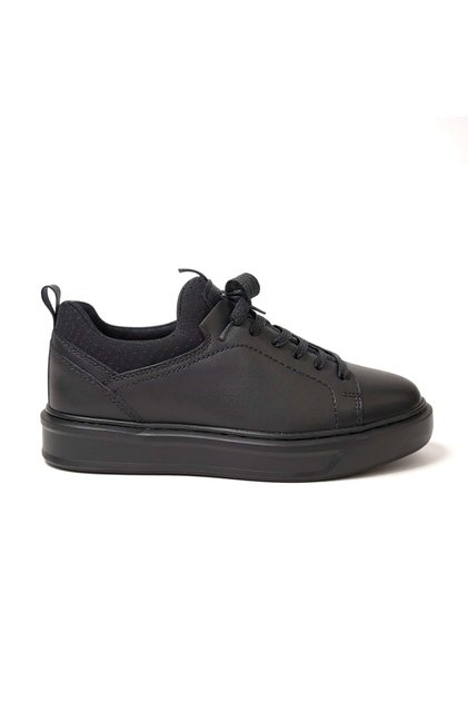 Men's Leather Casual Shoes 21593 - Black - 41