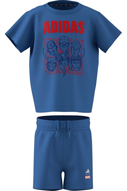 adidas i Mrvl Av T Set Unisex Bebek Spor Alt - Üst Takım JZ3552
