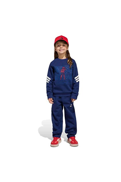 adidas Lk Mrvl Sm Jog Unisex Çocuk Spor Alt - Üst Takım JZ3569