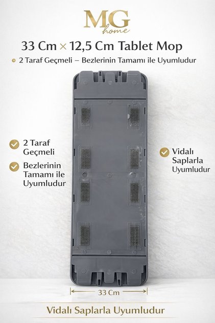 Tablet Mop Aparat Palet ❤️ 2 TARAF GEÇMELİ ❤️ 33 X 12.5 Cm Tüm Moplarla Uyumludur ❤️ SADECE PALET