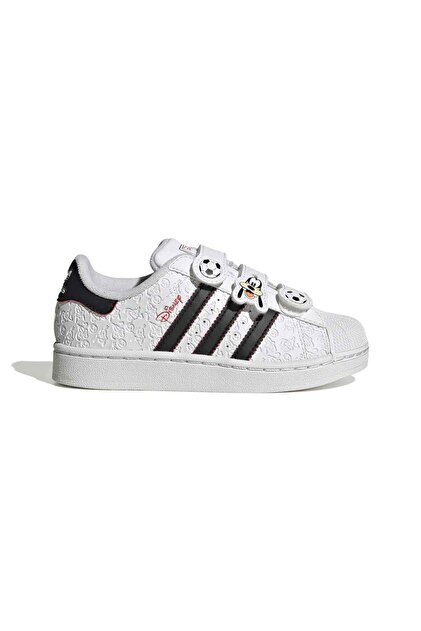 adidas JH9980 Süperstar II C Spor Ayakkabı Beyaz-Siyah - Fiyatı