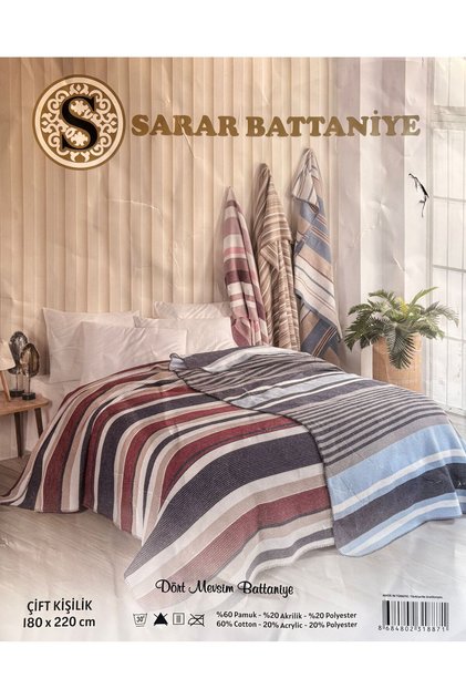 Four Seasons Blanket / Piqué Double 180 X 220 cm