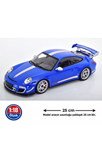 Genel Markalar 1:18 Porsche 911 GT3 RS 4.0 Model Araba - Beyaz