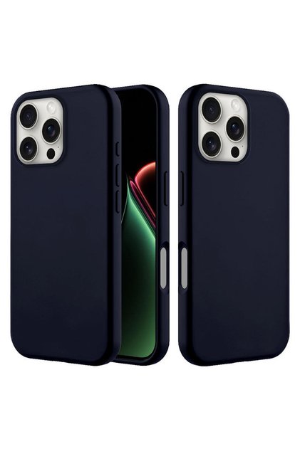 Apple iPhone 16 Pro Max Compatible Case Velvet Erasable Launch Case Black