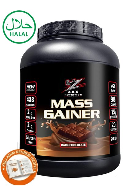 Mass Gainer 2000gr Yüksek Protein Değerli Ve Amino Asit Takviyeli Çikolata Aromalı