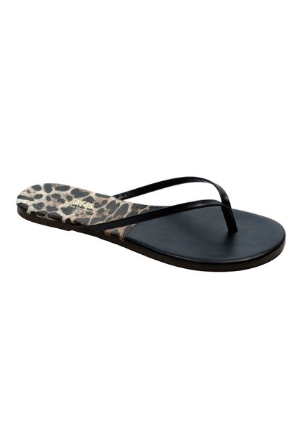 Women's Classic Leopard Ii/Black Stylish Casual Flip Flops Slipper