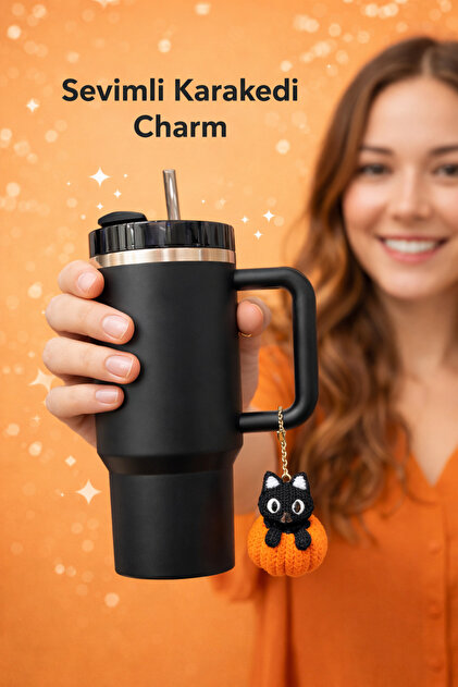 Stanley Uyumlu Quencher Termos Aksesuarı Charm Figürü Klipsli